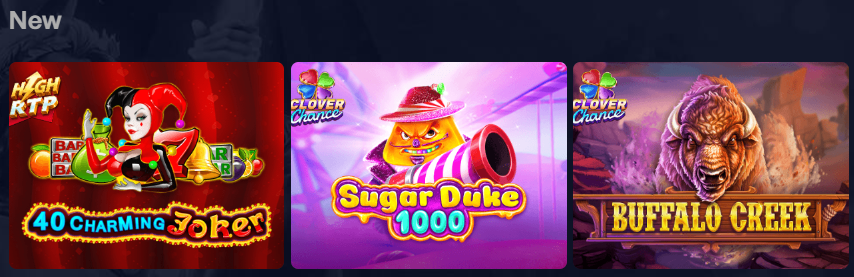 VidoBet new games